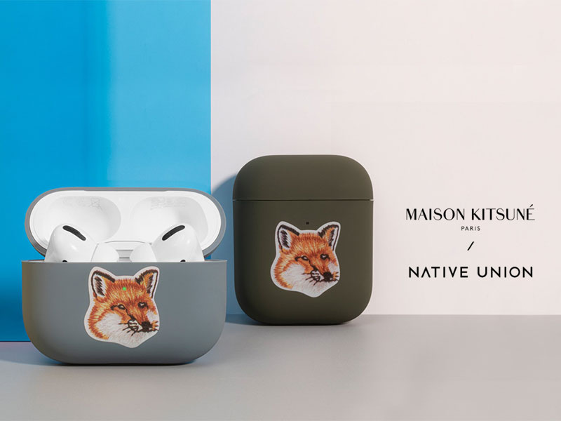 etui airpods kitsuné