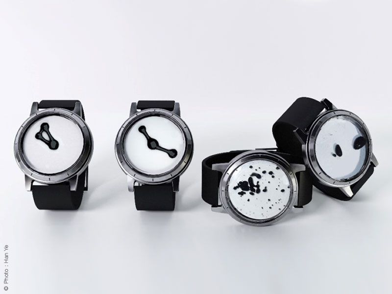 Ink-Magnetic Watch