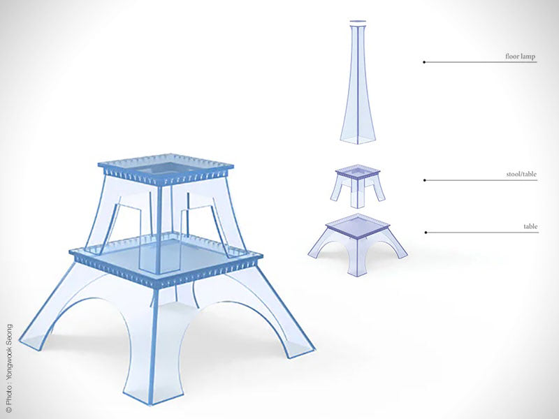 Eiffel concept meuble