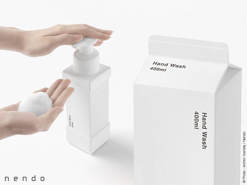 Nendo Carton + Pump,