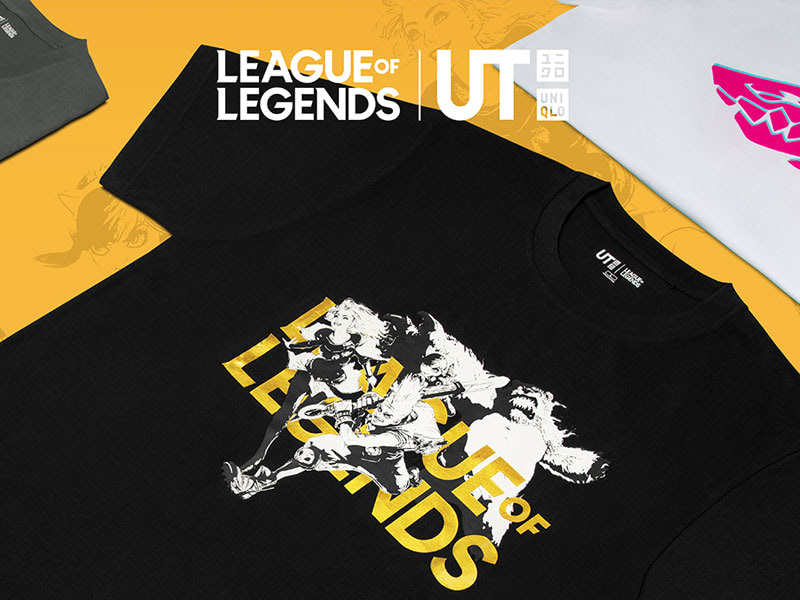 riot games uniqlo ut jeu video t shirt league of legends prix 04 - Riot Games x UNIQLO UT, T-Shirts League of Legends - Uniqlo, Jeux, Geek, Fashion