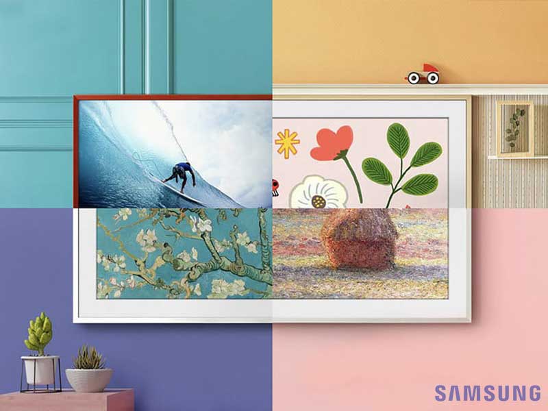 TV Samsung The Frame Art Tableau
