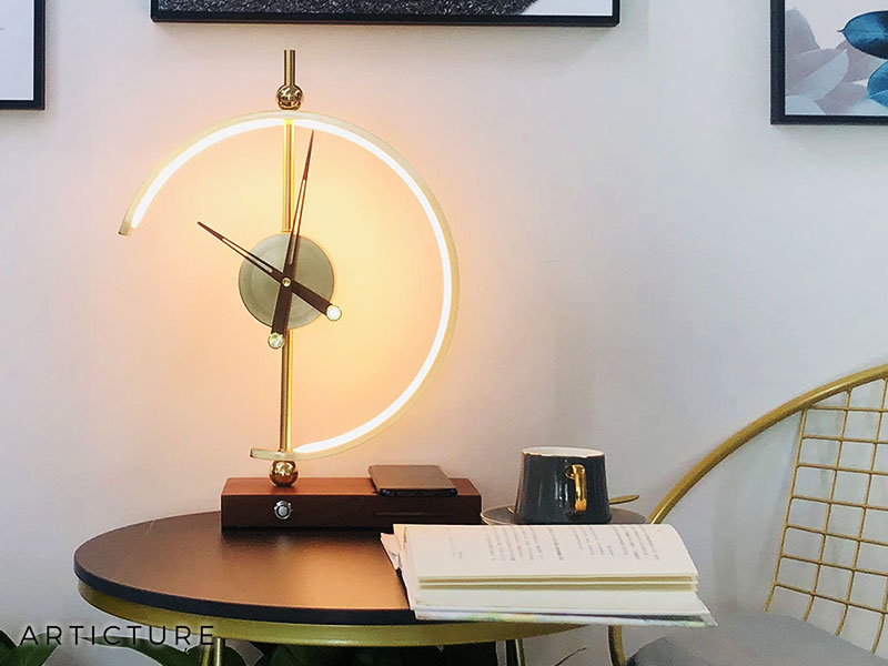 Khonsu Clock Lamp chargeur Induction