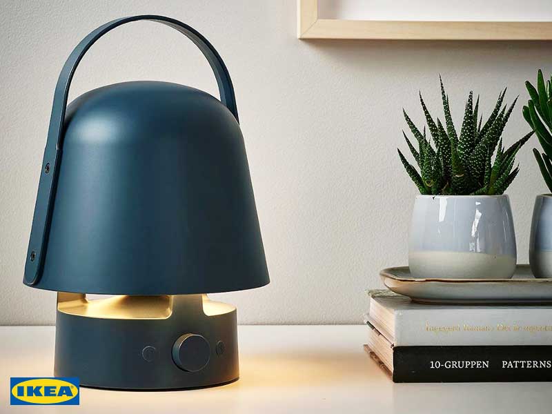 Ikea lanterne haut parleur