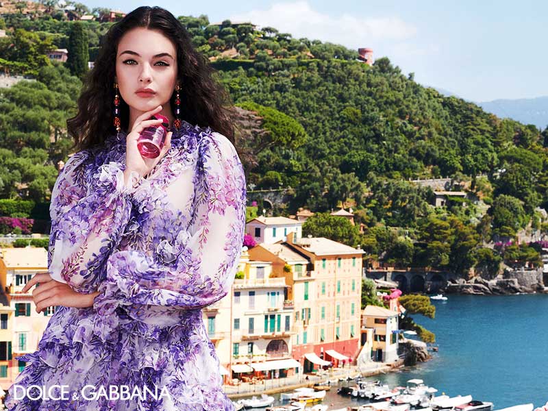 Deva Cassel campagne parfum dolce Lily