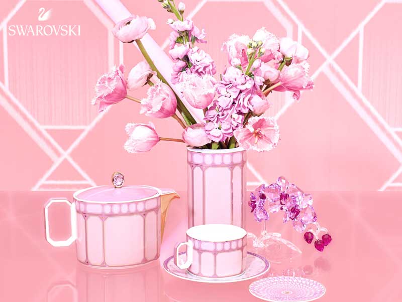 Art Table Vaisselle Swarovski