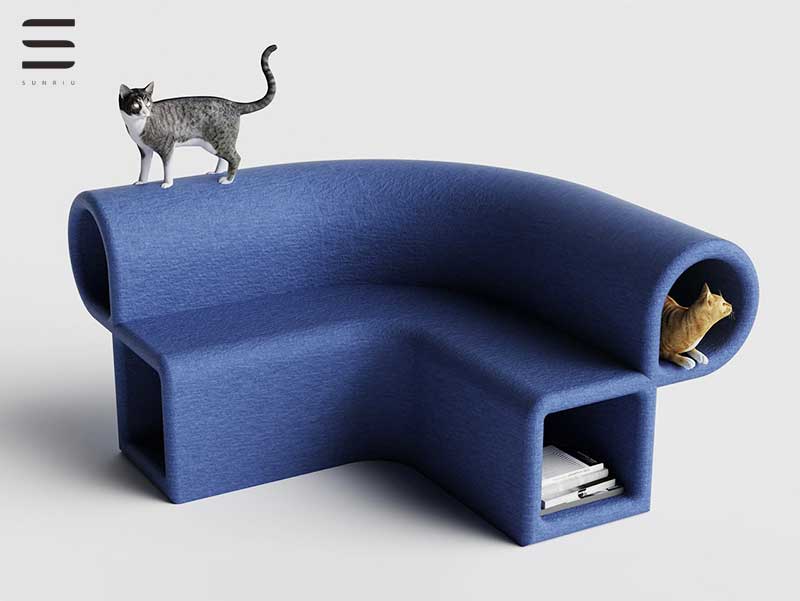 Fauteuil Modulable Chats Humains