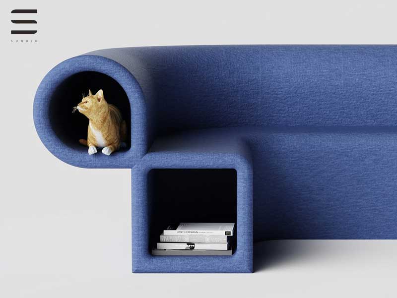 Fauteuil Modulable Chats Humains