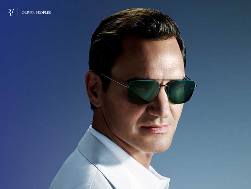 Roger Federer Oliver Peoples