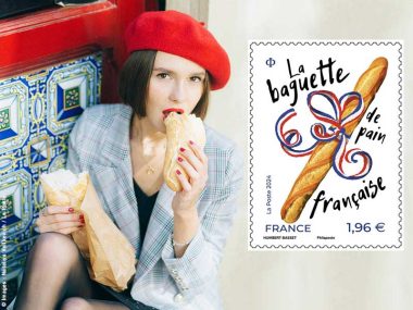 Timbres La Poste France Parfum Baguette Pain