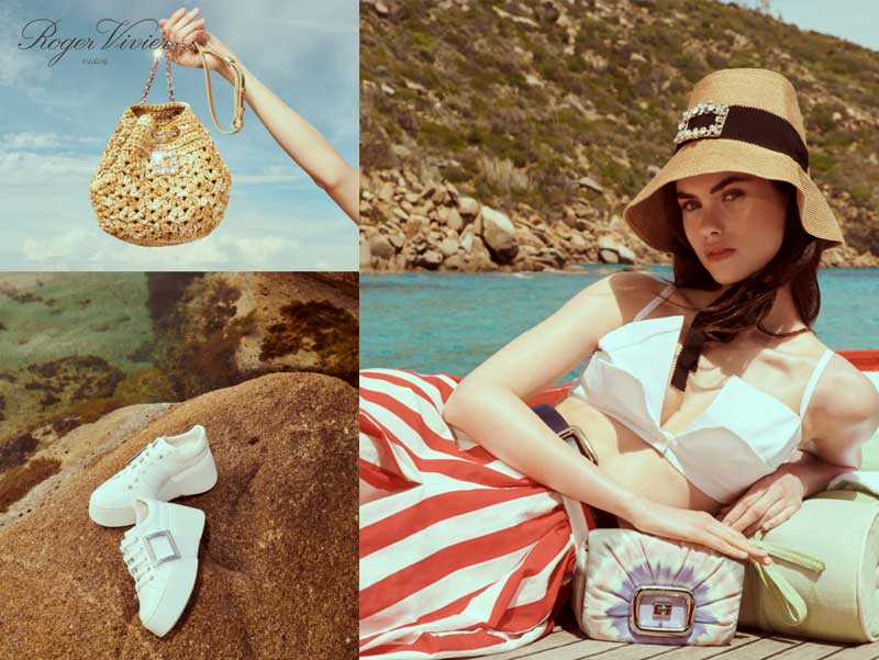 Roger Vivier High Summer campagne ete 2024
