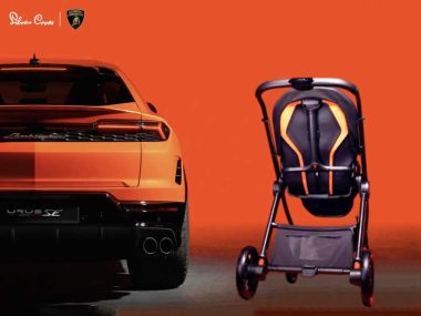 Lamborghini Silver Cross Poussette Reef Al Arancio Luxe Prix