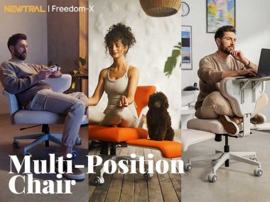 Newtral Freedom-X Fauteuil Chaise Design Bureau Detente Kickstarter prix