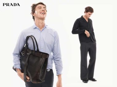 Prada Men Campagne Publicitaire Homme Printemps Ete 2025 Harris Dickinson