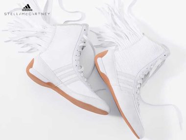 Adidas Stella McCartney Baskets Sneakers Franges Cuir Disco Prix Couleurs