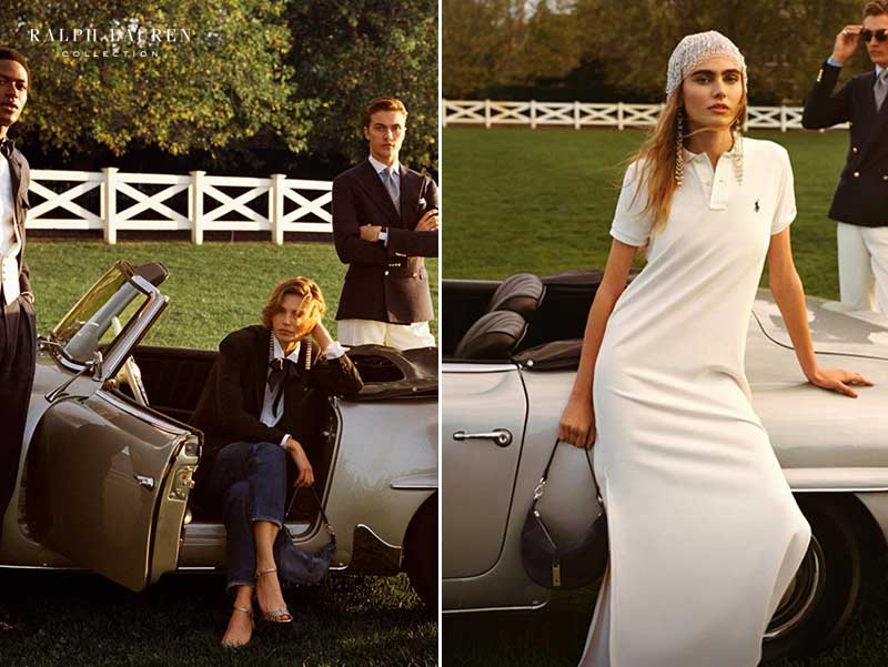 Campagne Collection Ralph Lauren Homme Femme Polo Luxe Printemps Été 2025 Hamptons Photographe
