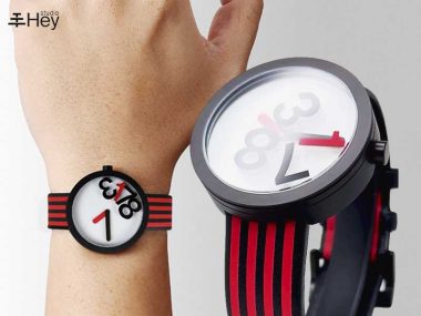 TTT Watches Hey Studio Montre Analogique Heures Minutes Chiffres Flottants Prix