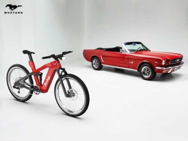 mustang ebike 60 ans anniversaire edition speciale limitee velo electrique rouge puissance prix