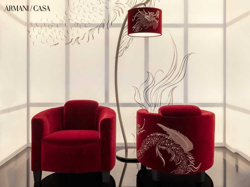 Giorgio Armani/Casa 2025, Oriental Inks, design d’intérieur, Salone del Mobile 2025 meubles de luxe, art asiatique, salon mobilier Milan