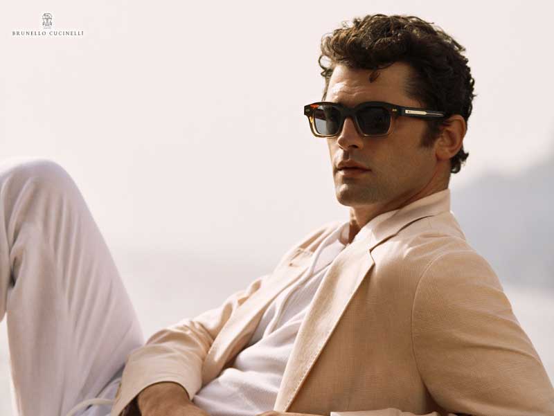 brunello cucinelli lunettes de soleil solaires homme femme ete 2025 luxe prix