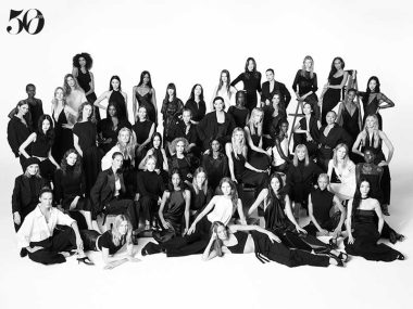 zara 50 ans 50e anniversaire campagne 2025 super top modeles