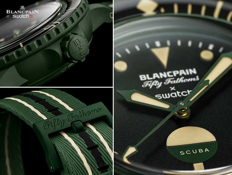 montre-swatch-blancpain-green-abyss-edition-vert-militaire-fifty-fathoms-prix-