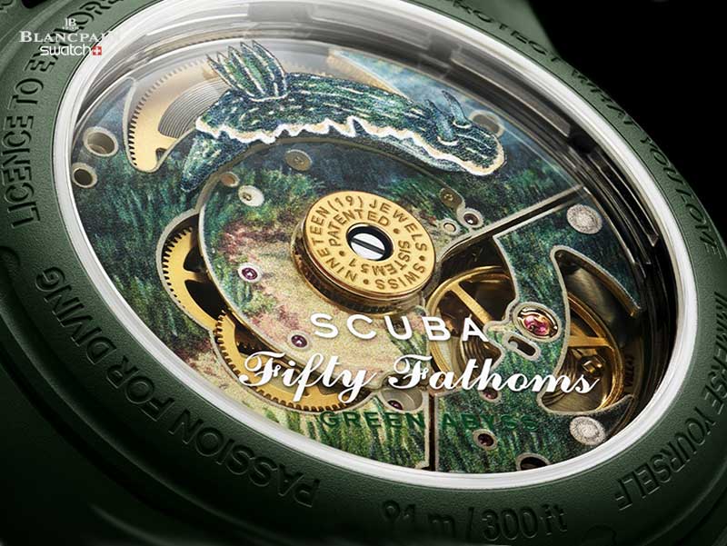 montre-swatch-blancpain-green-abyss-edition-vert-militaire-fifty-fathoms-prix-