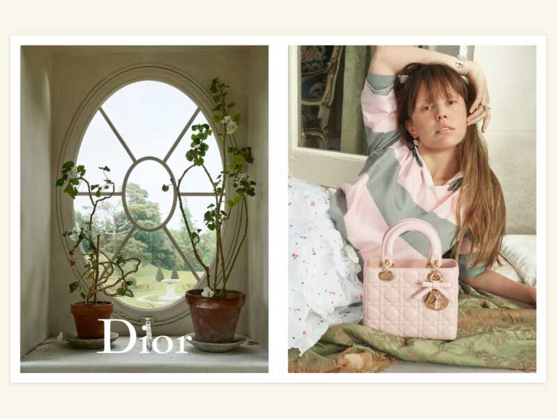 campagne-sac-lady-dior-hiver-2025-2026-pavillon-Comtesse-du-barry-jonathan-anderson
