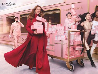 campagne-lancome-maquillage-parfum-fetes-noel-jour-an-holiday-julia-roberts-2025